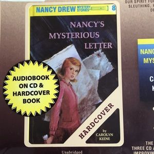 Nancy Drew Hardback book and CD set